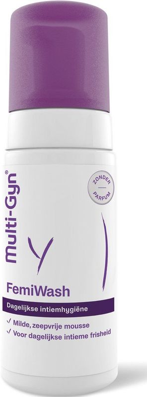 Multi-Gyn - FemiWash Mousse - Intieme Reiniging - 120 Doseringen - Zeepvrij