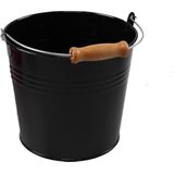 Emmer | Zink | 14cm | ∅16cm | 2.31l | zwart | 1 stuks