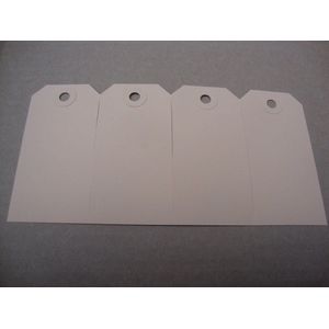 SendProof® Prijskaart | Papier | 100x51mm | bruin | 1000 stuks