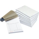 Schrijfblok Kassablok | papier | 10x15cm | 25 stuks