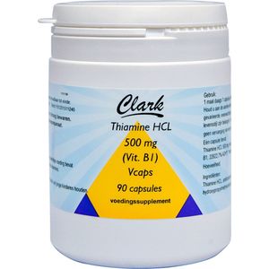 Clark Vitamine B1 500mg 90 Vegetarische capsules