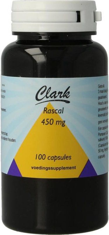 Clark - Rascal - Capsules - 100 Stuks - Voedingssupplement