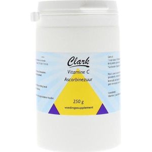 Clark Vitamine C ascorbine zuur 250 gram