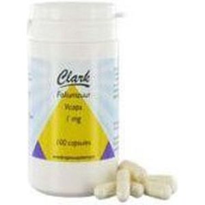 Clark Foliumzuur 1 mg 100 capsules
