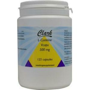 Clark L-Cysteine 500mg 125 Vegetarische capsules