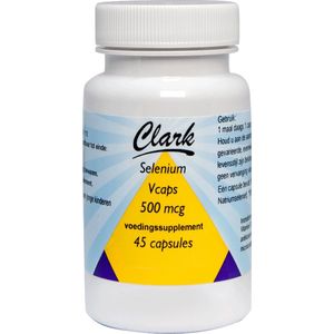 Clark Selenium 500 mcg (Natrium Seleniet) 45 vcaps