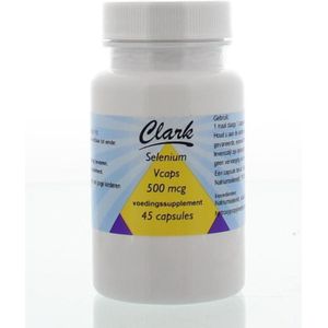 Clark Selenium 500 mcg (Natrium Seleniet) 45 vcaps