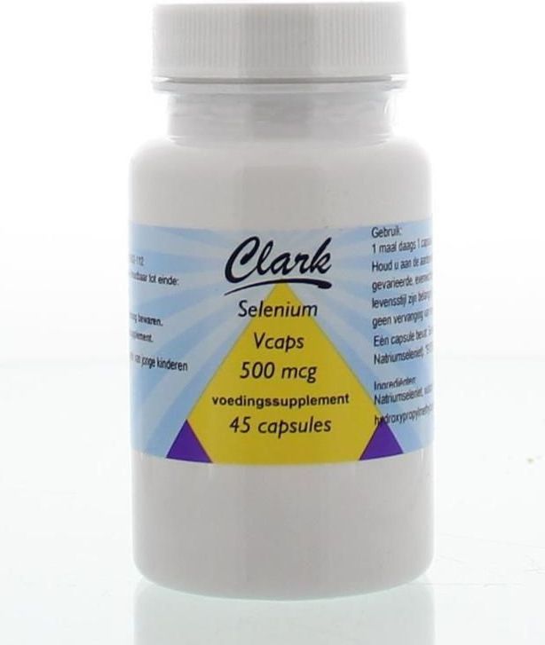 Clark Selenium 500 mcg (Natrium Seleniet) 45 vcaps
