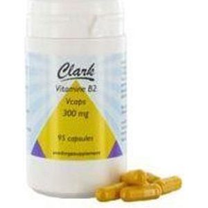 Clark Vitamine B2 300mg 95 Vegetarische capsules