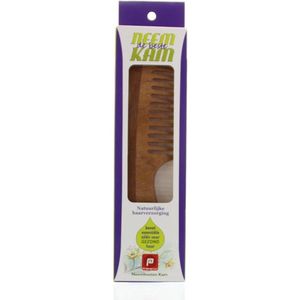 Holisan Neem houten kam handvat grof