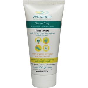 Vertargil Groene Leem Tube - 100 gr - Bodycrème