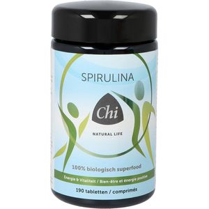 Chi Spirulina 500 mg - 190 Tabletten - Voedingssupplementen - Superfood