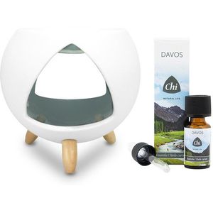 Licht Hout Aroma Diffuser - Ontspan met Stijl