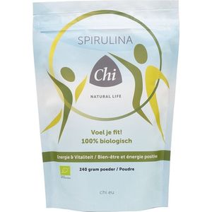 Chi Spirulina poeder bio  240 Gram