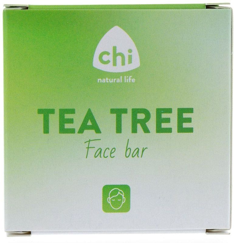 Chi - Tea Tree Face Bar - Gezichtsreiniging - Natuurlijke Ingrediënten