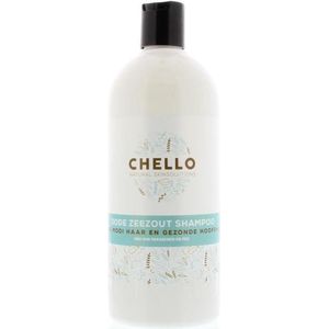 Chello - Dode Zeezout Shampoo - 500ml - Plantaardig - Geschikt voor Gevoelige Hoofdhuid