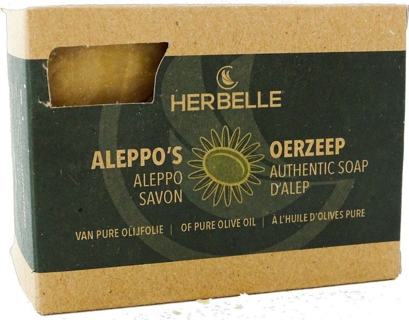 Herbelle - Aleppo's Oerzeep - Groen - 100% Natuurlijke Zeep