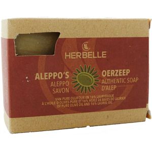 Herbelle - Aleppo's Oerzeep - Handzeep - Bruin - 100% N natuurlijk