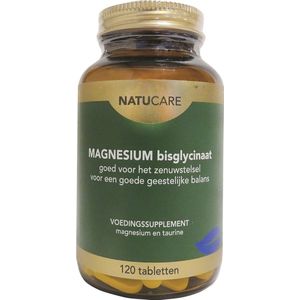 Natucare Magnesium bisglycinaat 120tb