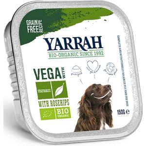 Yarrah Dog Alu Brokjes Vega - Hondenvoer - 12 x 150 g NL-BIO-01