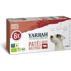 Yarrah Dog alu pate multipack beef