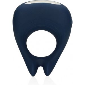 Pointed Vibrating Cock Ring - Baltic Blue