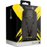 Shots - Ouch! OU874BLK - Belt With Vibrator Holder - Black OS