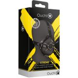 Shots - Ouch! OU884BLK - Head Harness with Spider Gag and Nose Hooks - Black