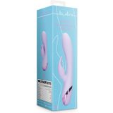 Shots - Loveline LOVE002PUR - Smooth Silicone Rabbit Vibrator - Digital Lavender