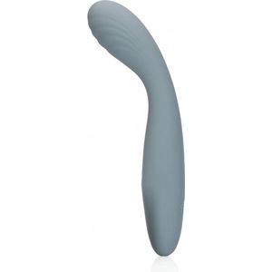 Shots - Loveline LOVE004GRY - Ultra Soft Silicone G-Spot Vibrator - Basalt Grey