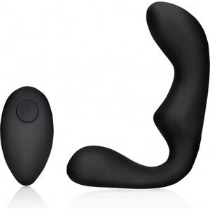 Shots - Ouch! OU908BLK - Pointed Vibrating Prostate Massager with Remote Control - Black