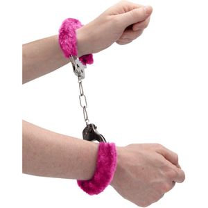 Pleasure Handcuffs Pink Furry (87gram)