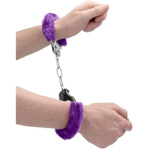 Pleasure Handcuffs Purple Furry (87gram)