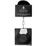 Pleasure Handcuffs Black Furry (87gram)