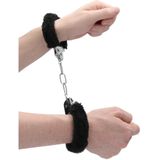 Pleasure Handcuffs Black Furry (87gram)