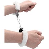 Pleasure Handcuffs White Furry (87gram)