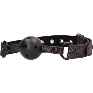 Ouch! Elegance Ball Gag Mond Knevel - Titanium Grijs