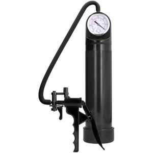 Shots - Pumped Elite-Pomp met Geavanceerde PSI-Meter Black