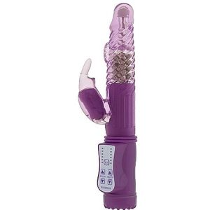 Paarse Rabbit Vibrator - 22 cm