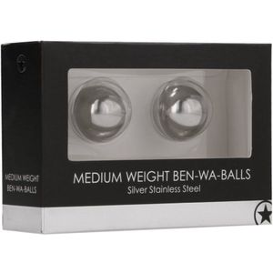 Medium Weight Ben-Wa-Balls - Silver