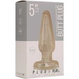 Shots - Plug & Play Basis Buttplug - 13 cm Transparant