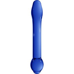 Chrystalino Treasure Blue - Glazen Dildo