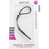Double Booster Penisring - Zwart