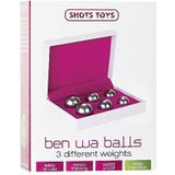 Shots Toys Ben Wa Balls Anale Kralen - Zilver