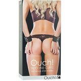 Ouch! Siliconen Handboeien Stevig en Comfortabel