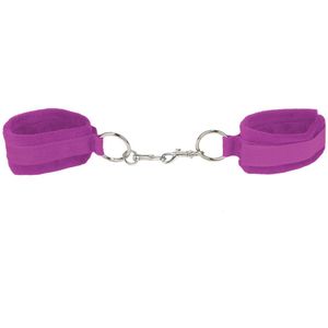 Shots Ouch! - Velcro Cuffs - Purple