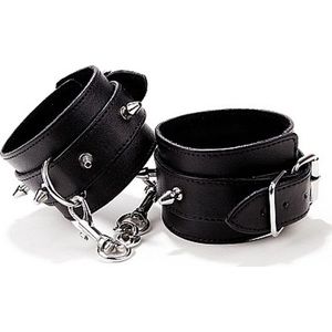 Spiked Leather Handcuffs