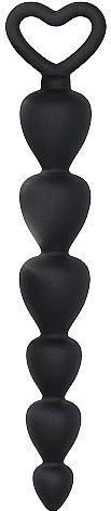 Shots - Shots Toys Siliconen Anaal Kralen Black