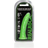 Glow in the Dark dildo 15.5 cm - Groen