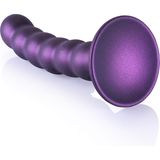 Beaded Silicone G-Spot Dildo - 5'' / 13 cm